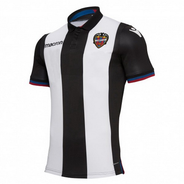 Macron Auswarts Trikot Levante 2018-19 Schwarz Weiß Fussballtrikots Günstig